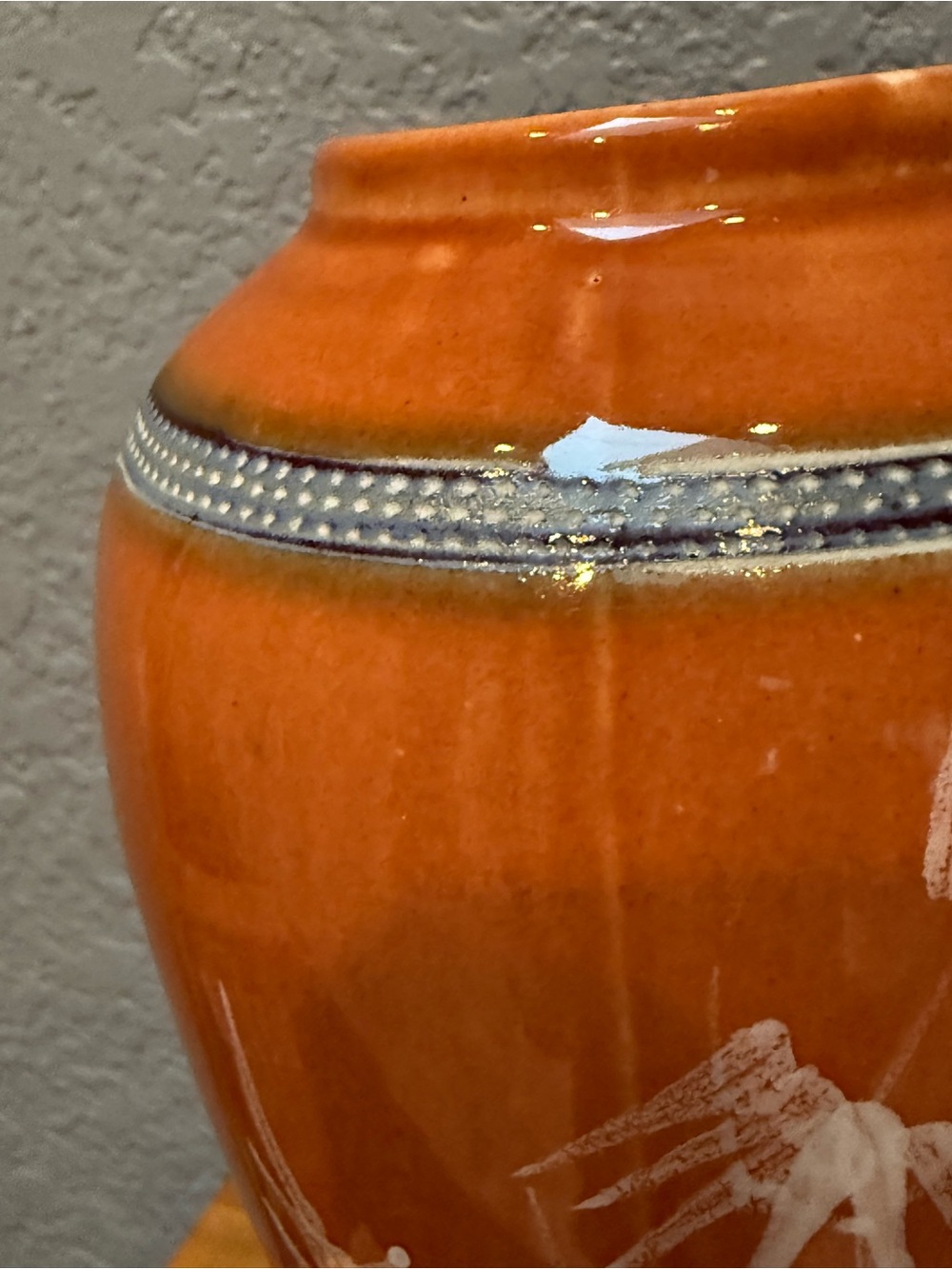 Vintage Asian vase - Picture 5 of 6